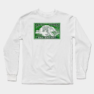 1905 Jumping Japanese Elephant Long Sleeve T-Shirt